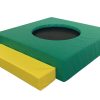 Trampolin z zaščito + stopnica
